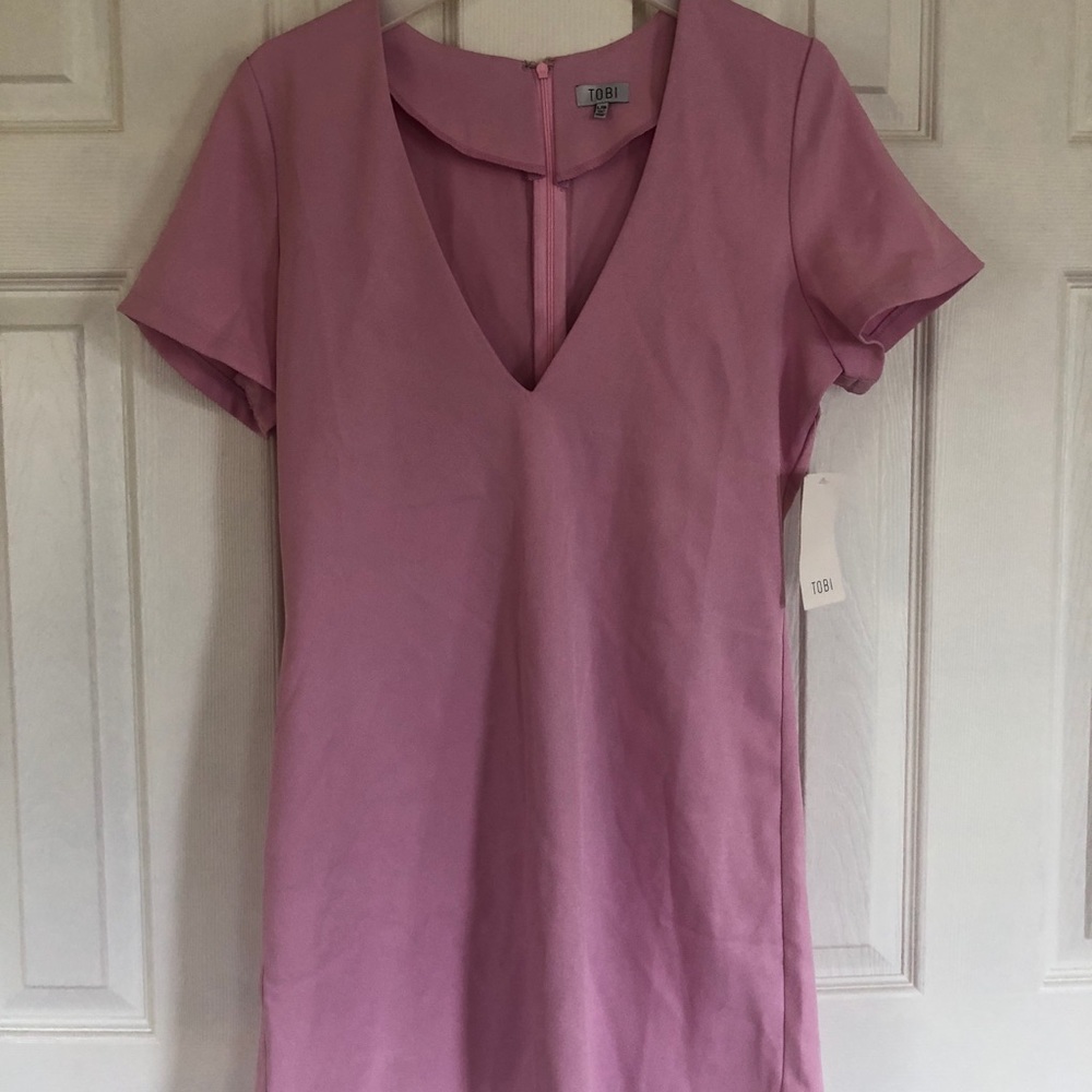 Pink Shift Dress